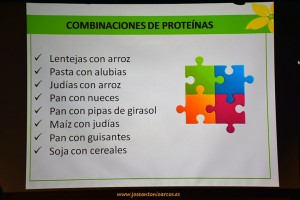 combinaciones de proteinas vegetales