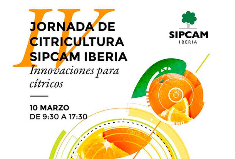 Día 10 de marzo.La IV Jornada de Citricultura Sipcam Iberia en Chiva, Valencia