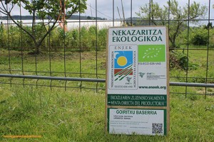 Sello de agricultura ecológica de Euskadi