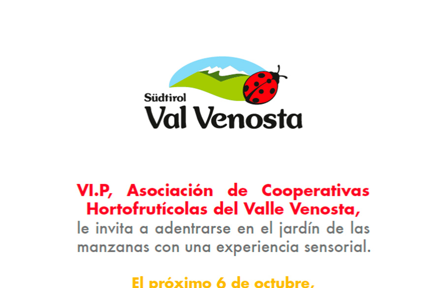 Día 6 de octubre. Manzanas Val Venosta presenta su nueva temporada. Fruit Attraction