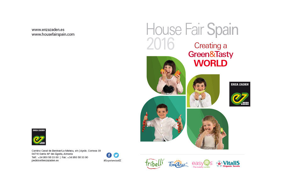 Día 16 de noviembre. Enza Zaden celebra House Fair Spain 2016