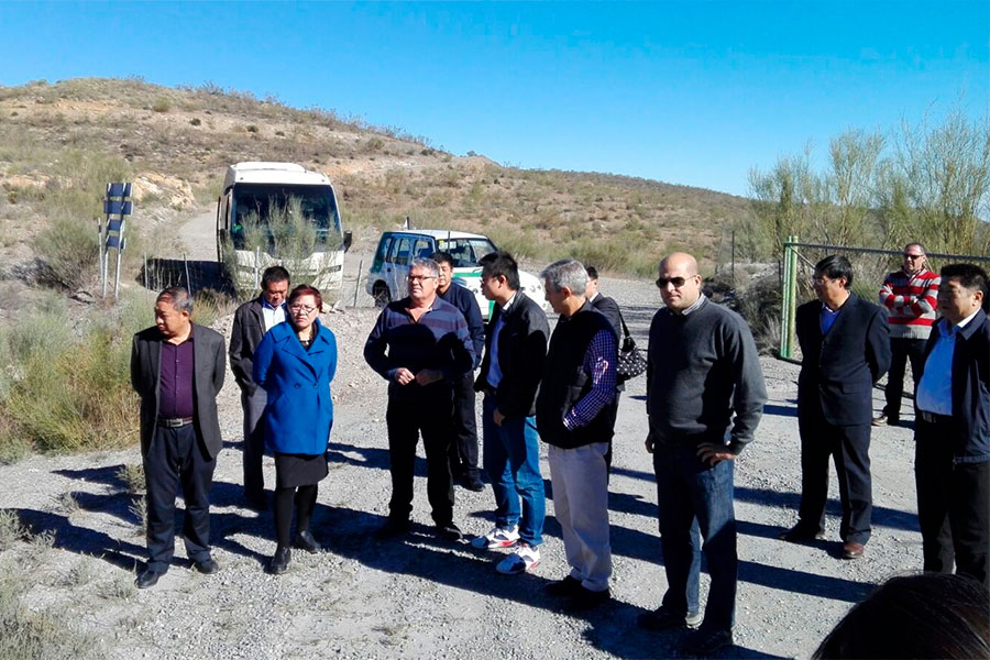 Una delegacion china de Ningxia recorre Almería