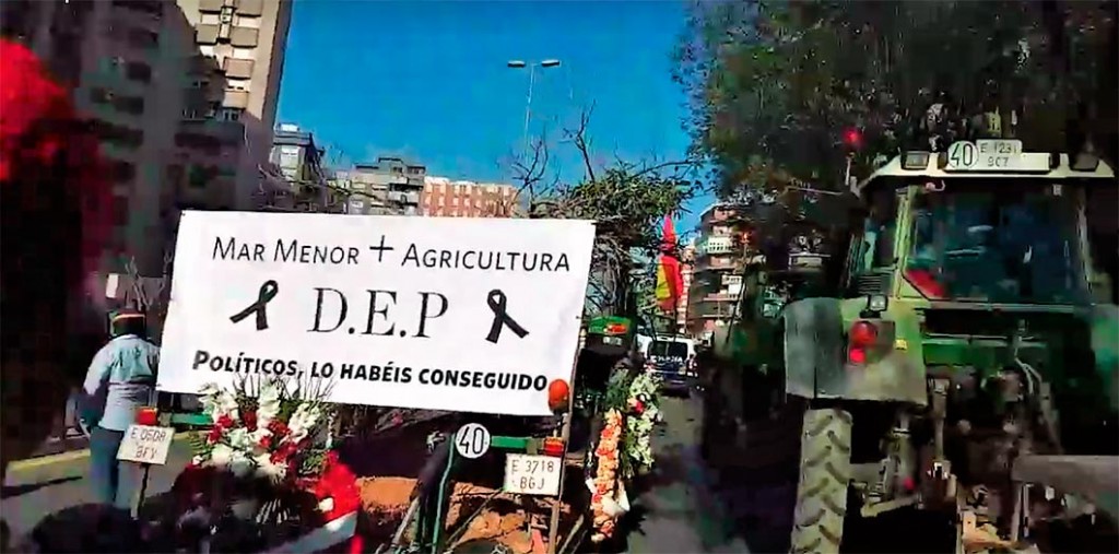 Murcia reclama Agua para su Agricultura.