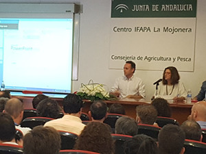 Jornada sobre certificados ecológicos celebrada en el IFAPA de La Mojonera, Almería.