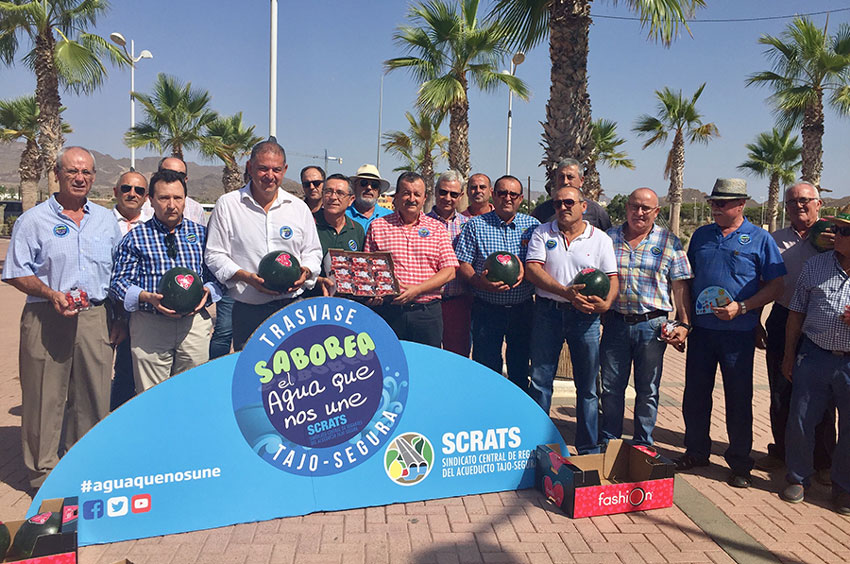 Regantes de Alicante, Murcia y Almería se unen en Pulpí para reclamar nuevos trasvases para el sureste español