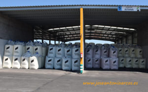 Fábrica de producción de fertilizantes de COMPO Expert en Castellón.