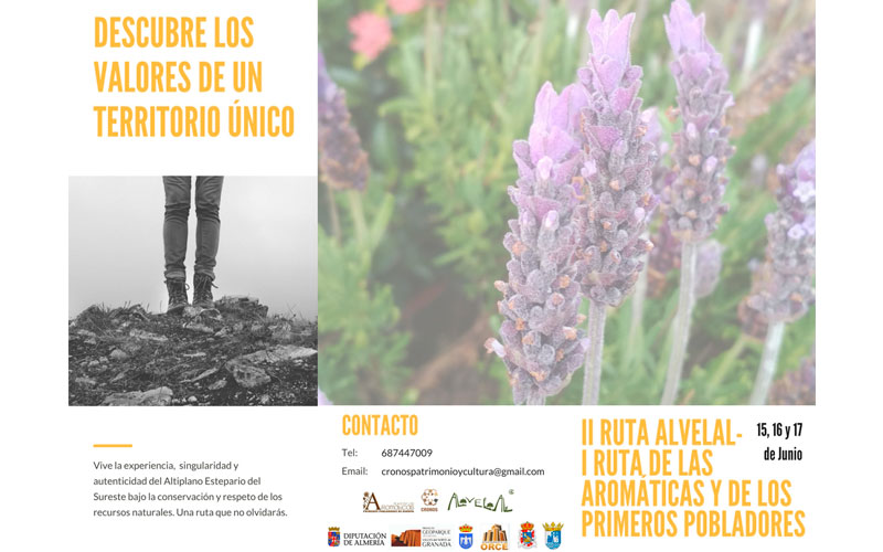 Rutas de plantas aromáticas entre Almería y Granada
