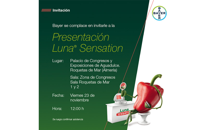 Día 23 de noviembre. Presentación de Luna Sensation de Bayer