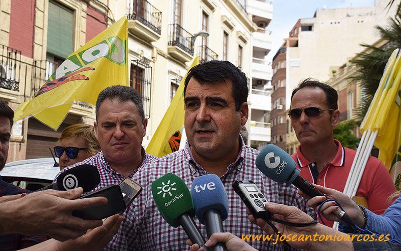 COAG Almería pide al Ministerio corregir la no rebaja fiscal