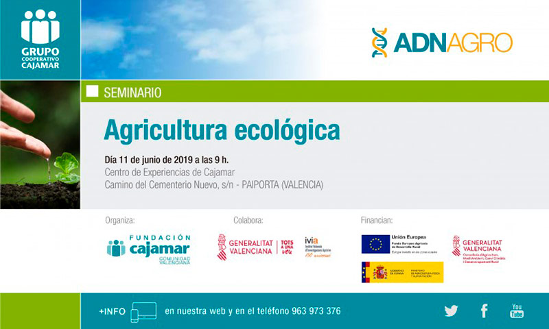 Día 11 de junio. Jornada de agricultura ecológica. Valencia