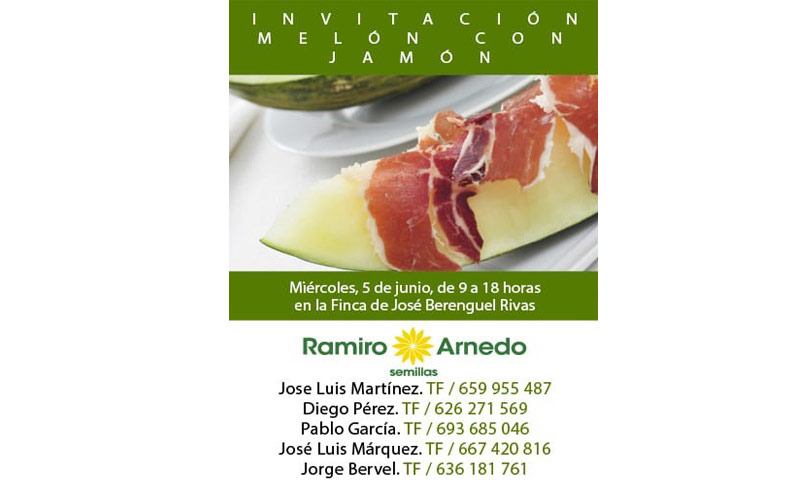 Día 5 de junio. Jornada de melón de Ramiro Arnedo