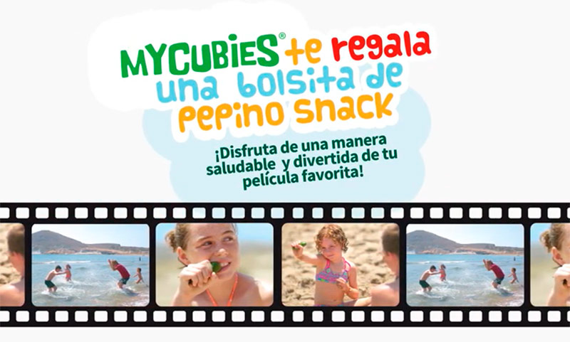 Los pepinos MyCubies en los cines de Madrid y Valencia