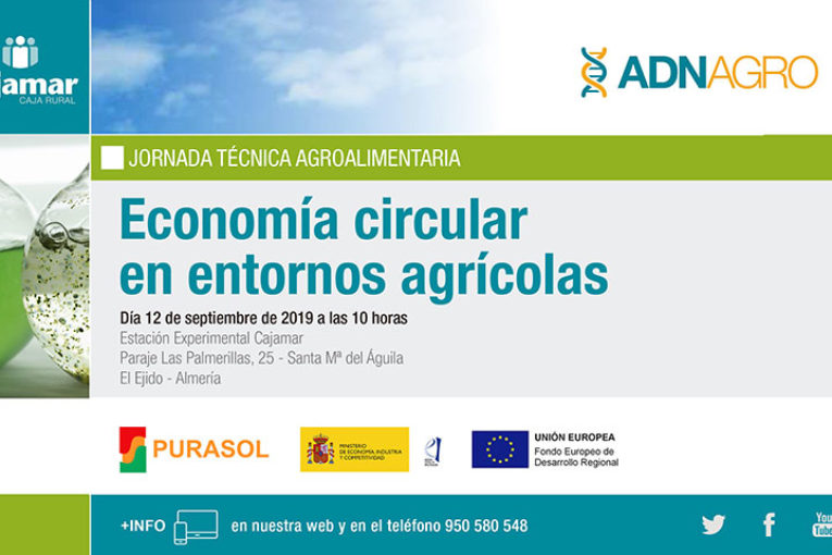 Día 12 de septiembre. Economía circular en entornos agrícolas