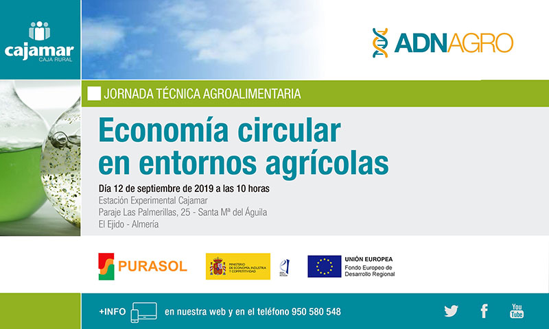 Día 12 de septiembre. Economía circular en entornos agrícolas