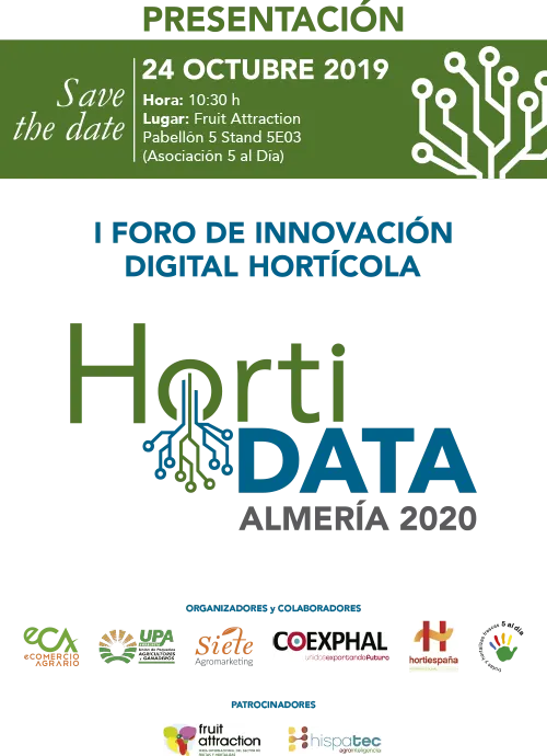 Día 24 de octubre. Presentación de Horti Data 2020 en Fruit Attraction