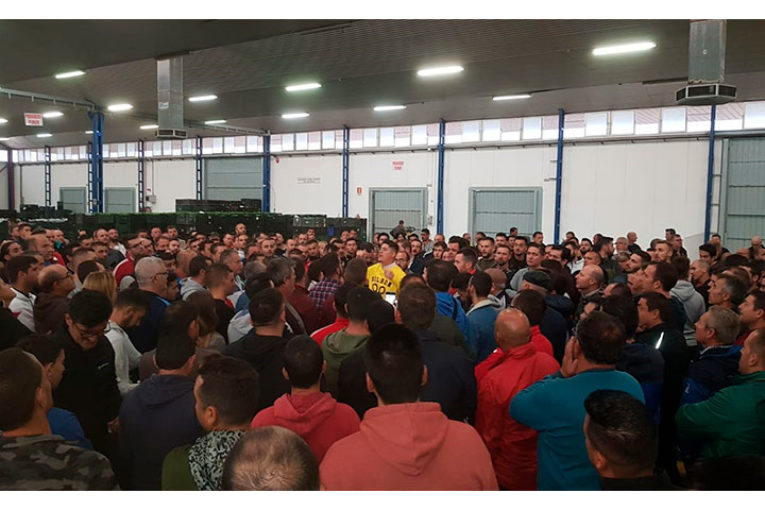 El día en el que paró el Poniente almeriense