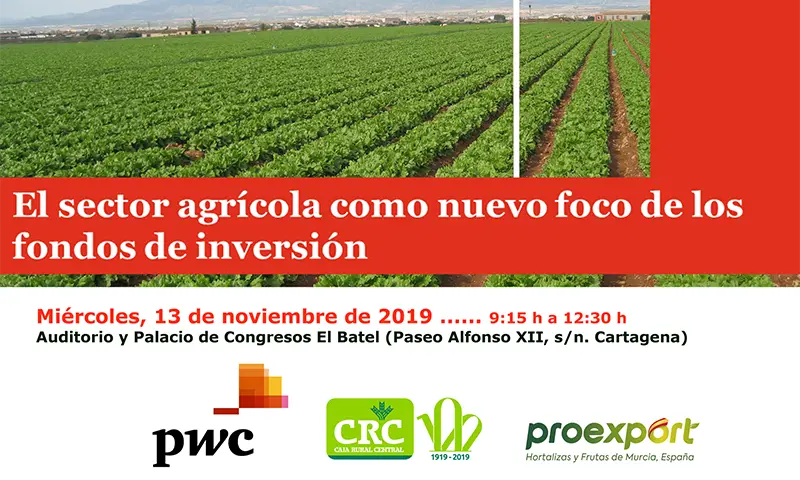 Día 13 de noviembre. El sector agrícola como nuevo foco de los fondos de inversión