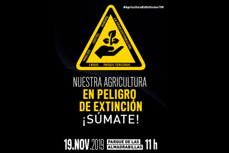 Todo listo para la movilización del sector hortofrutícola