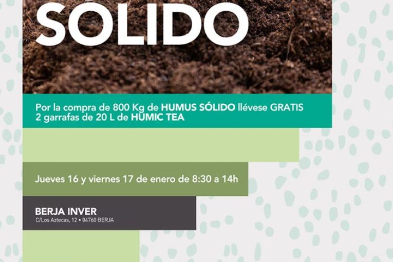 Día 16 y 17 de enero. Jornadas de promoción de Nostoc en Berja