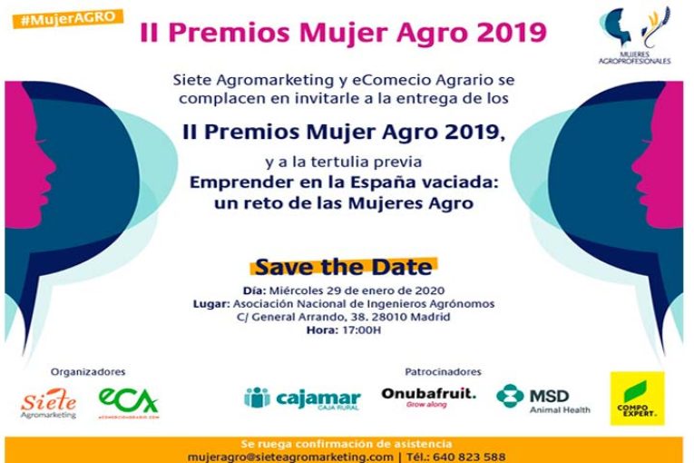 Día 29 de enero. II Premios Mujer Agro
