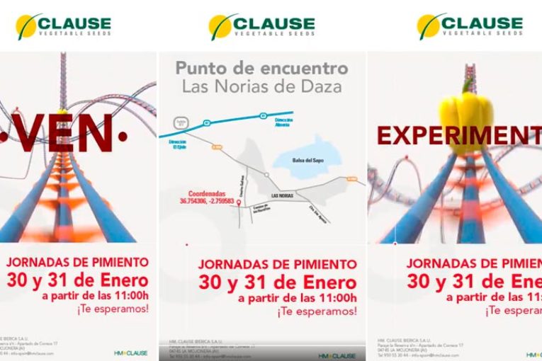 Días 30 y 31. Jornadas de pimiento de HM Clause