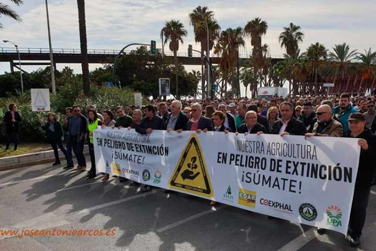 Asaja, Upa y Coag ultiman manifestaciones conjuntas