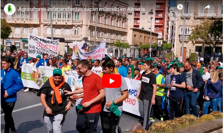 El vídeo de la manifa del 26F en Almería