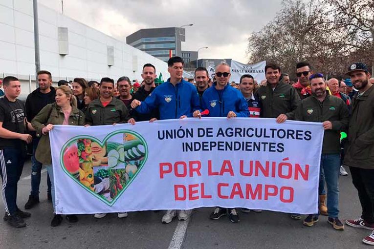 Agricultores Independientes convocan manifestación en Almería el día 26