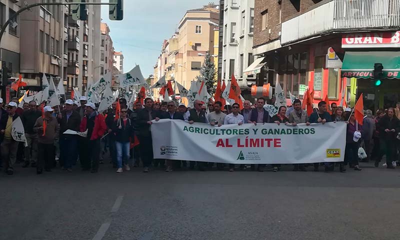 #AgricultoresAlLímite posponen las protestas por el coronavirus