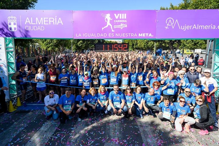 Hortalizas ecológicas en la Carrera de la Mujer en Almería