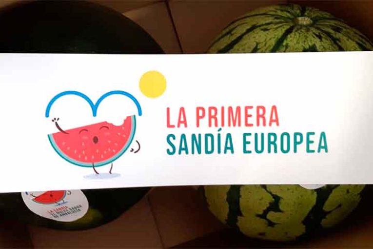 La primera sandía europea sale de Almería