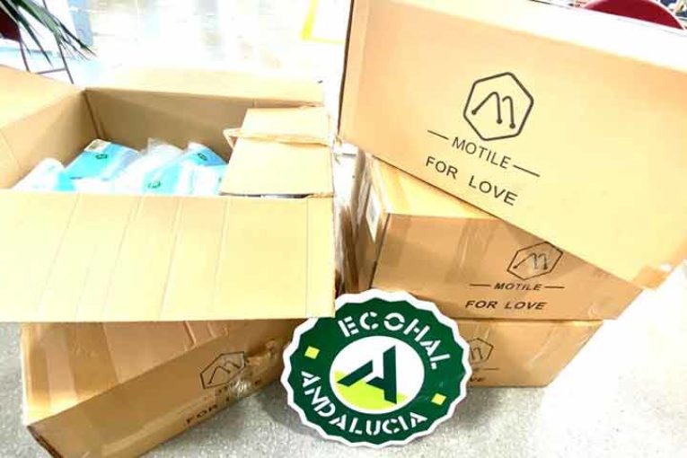 Ecohal dona 12.000 mascarillas a hospitales y centros de ancianos