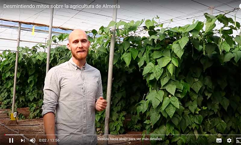 Desmintiendo falsedades sobre la agricultura almeriense (vídeo)
