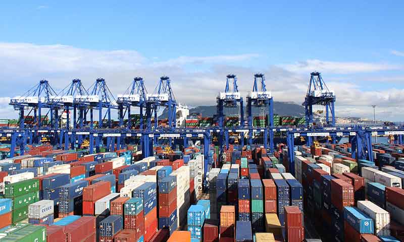 Tráfico de contenedores en puertos españoles. /joseantonioarcos.es