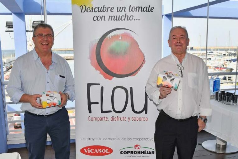 Vicasol y Coprohníjar se unen bajo la marca 'FLOU' de tomate