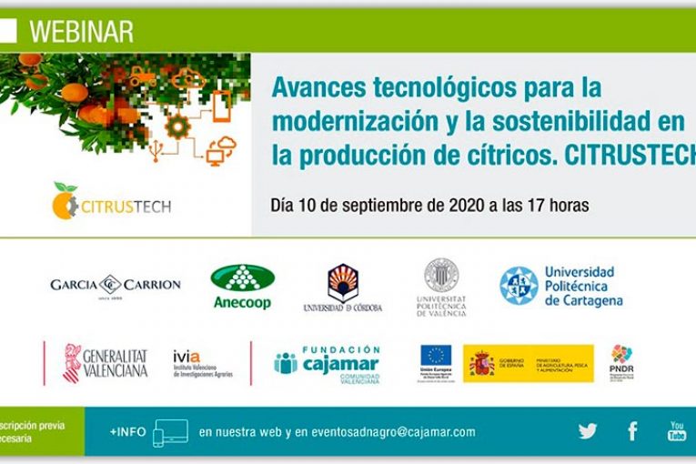 Día 10 de septiembre. Avances tecnológicos para modernización y sostenibilidad en producción de cítricos