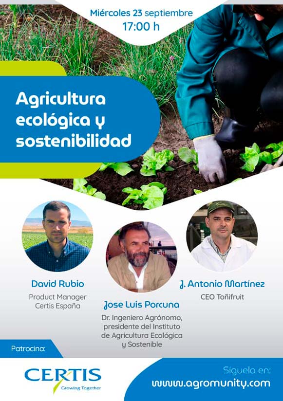 La agricultura ecológica en Europa, a debate en Agromunity-joseantonioarcos.es