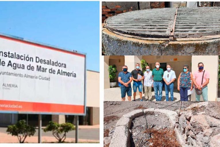 Lío con el agua de la desaladora en la Vega de Almería