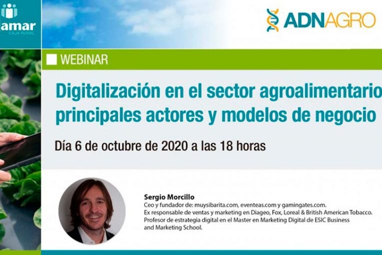 Día 6 de octubre. Digitalización en el sector agroalimentario