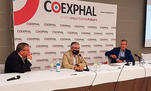 Juan Antonio González, Juan Colomina y Luis Miguel Fernández. Coexphal. /joseantonioarcos.es