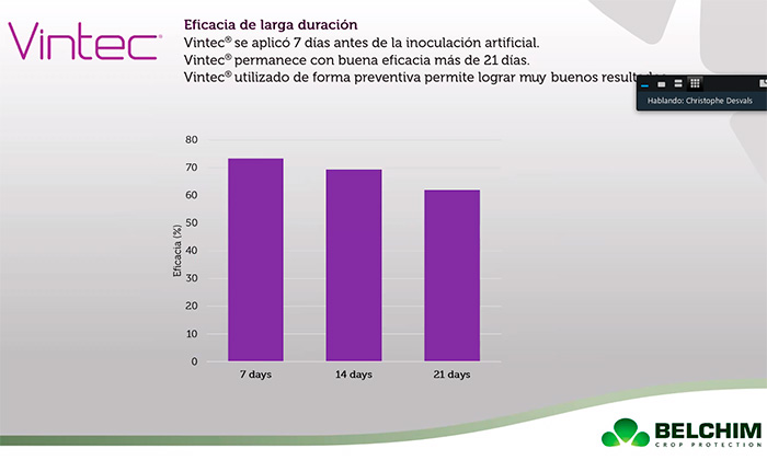 Eficacias de larga duración de Vintec. /joseantonioarcos.es