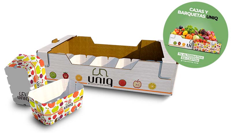 Uniq diseña el envase de futuro de frutas y hortalizas