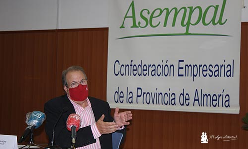 Luis Docavo, presidente de Agrintal. /joseantonioarcos.es