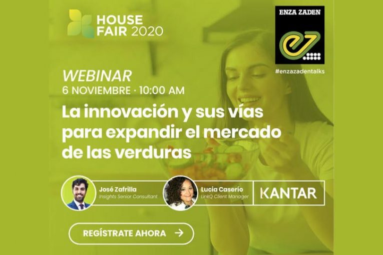 Día 6 de noviembre. Webinar sobre innovación en el sector de Frutas y Hortalizas