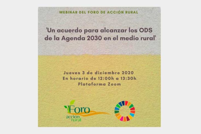 Día 3 de diciembre. Webinar del Foro de Acción Rural