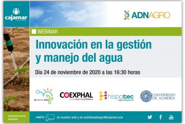 Día 24 de noviembre. Webinar ' Innovación en la gestión y manejo del agua'