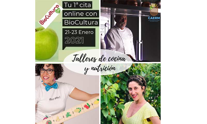 Del 21 al 23 de enero. Encuentro online ‘Biocultura On’. Murcia