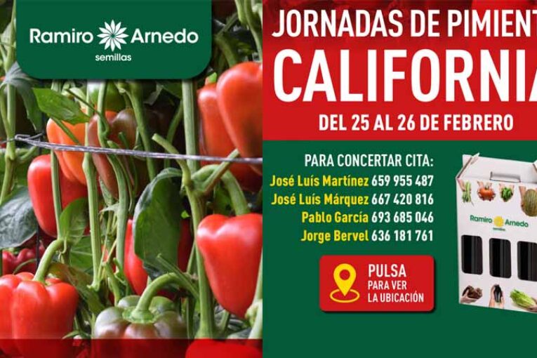 Días 25 y 26 de febrero. Jornadas de pimiento de Ramiro Arnedo