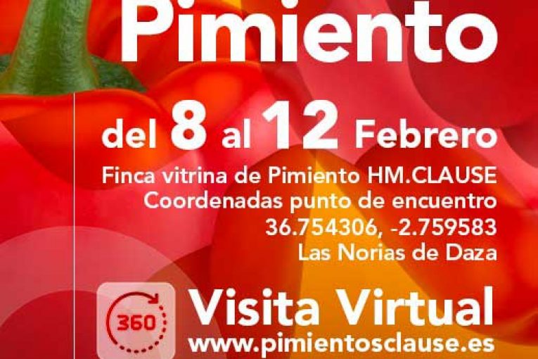 Del 8 al 12 de febrero. Semana del pimiento de Clause
