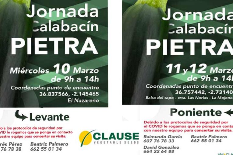 Del 10 al 12 de marzo. Jornadas de calabacín de HM Clause